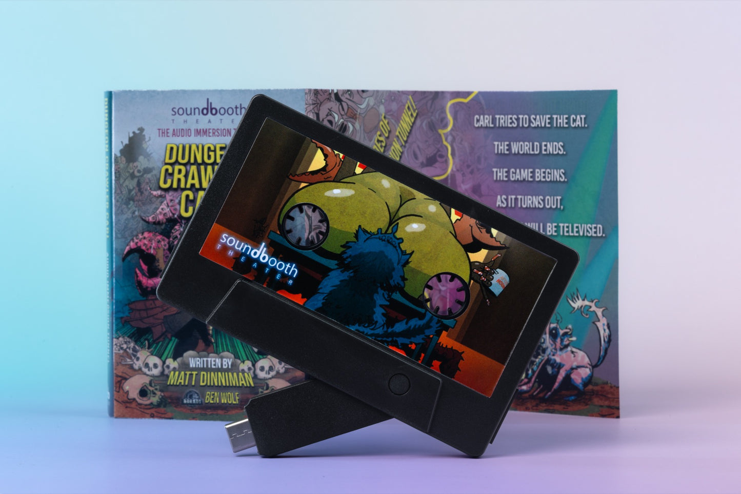 Dungeon Crawler Carl Season One Audio Immersion Tunnel by Matt Dinniman “Cassette” USB (2nd Print)
