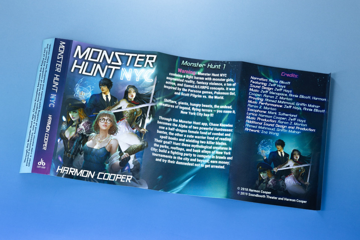 Monster Hunt NYC Books 1 - 3 by Harmon Cooper “Cassette” USB