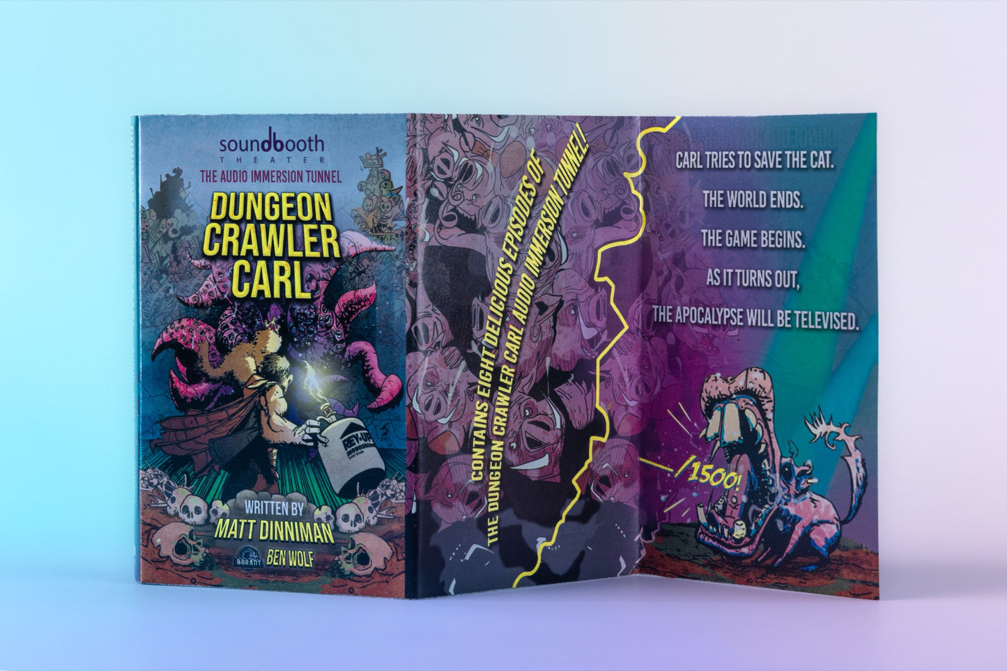 Dungeon Crawler Carl Season One Audio Immersion Tunnel by Matt Dinniman “Cassette” USB (2nd Print)